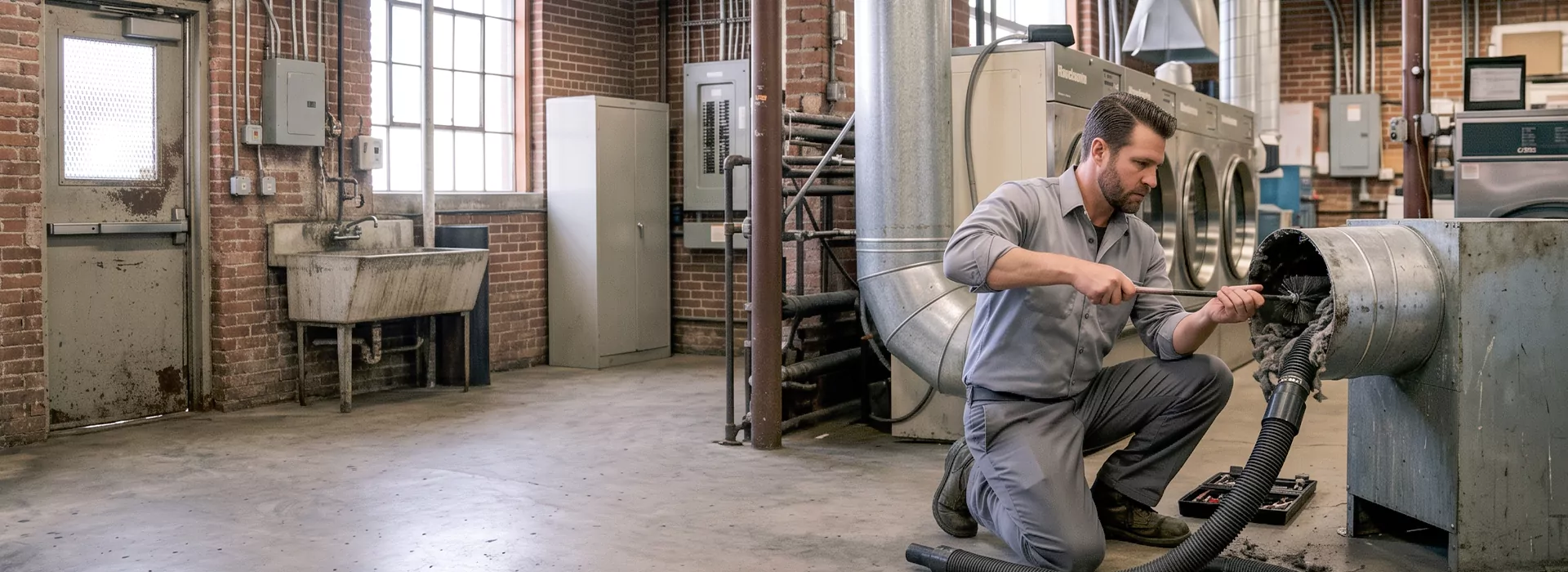 Industrial Dryer Vent Cleaning Franklin Township, NJ