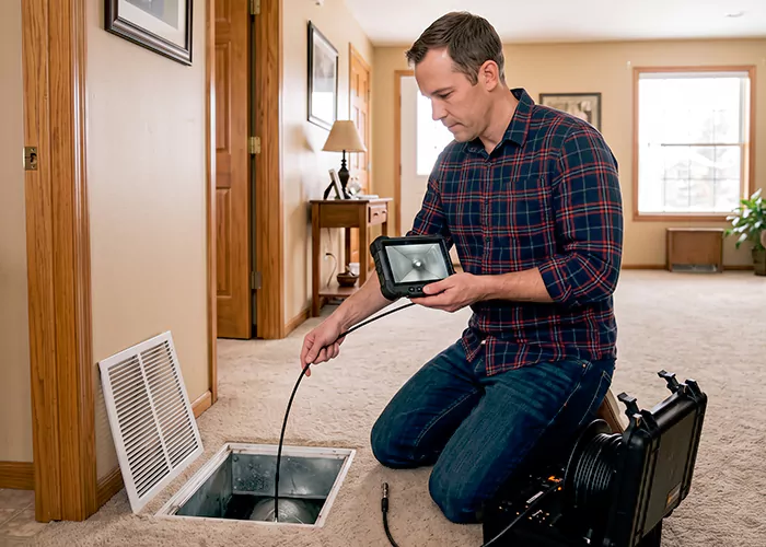 Certified Duct Camera Inspection Company in Franklin Township, NJ