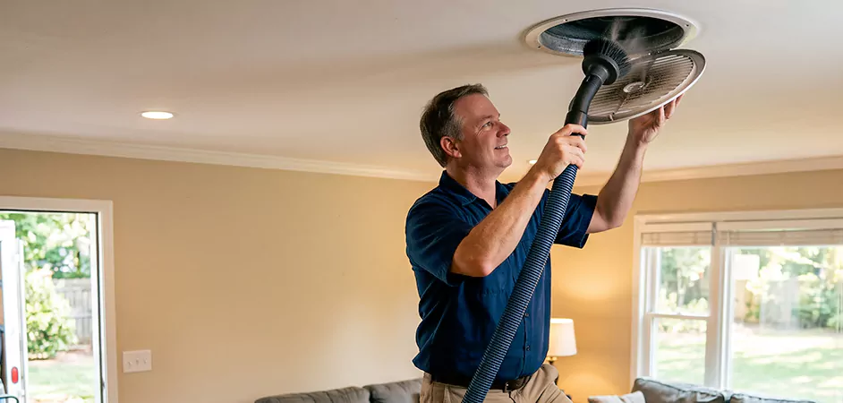 Residential Air Vent Cleaning in Franklin Township, NJ