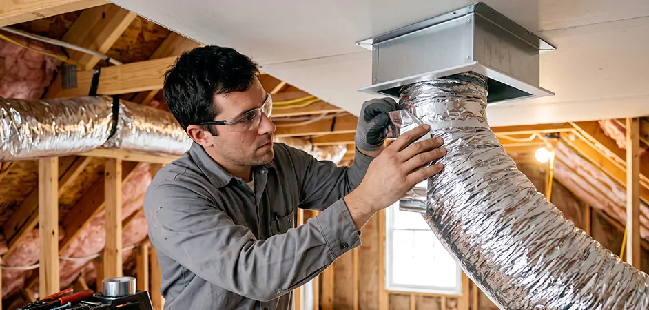 Return Air Duct Installation in Franklin Township