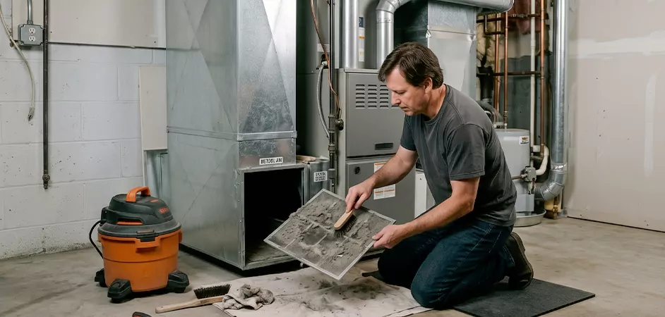 Dryer Lint Trap Maintenance in Franklin Township